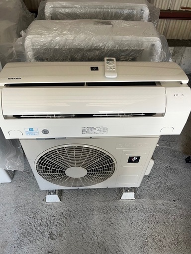 シャープ2023年製6畳用エアコン取付込‼️