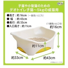  猫用トイレの画像