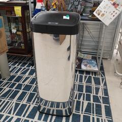 【ドリーム尾浜店】ダストボックス　BK/SV　高さ(H)81.5×幅 (W)31.5× 奥行(D)22(cm)の画像