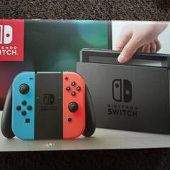 ニンテンドースイッチ　本体　ネオンブルーの画像