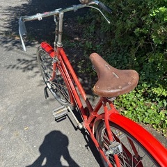 郵便局の自転車　昭和デザインの平成8年製　使用可能の画像