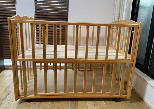 TSU様 大和屋　フラルWオープンすのこ　ベビーベッド ベビーベッド 大和屋 フラルWオープンすのこ