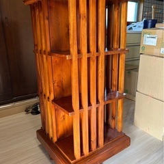 回転式本棚の画像