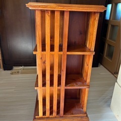 回転式本棚の画像