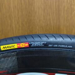Fulcrum Racing Speed XLR80 フロントのみ　チューブラーホイール　マビックタイヤ付きの画像