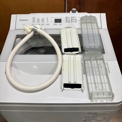 パナソニック 7kg洗い 洗濯機 2023年製の画像