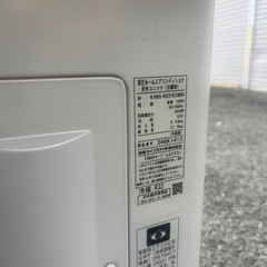 東芝大清快2022年製6畳用取付込‼️の画像