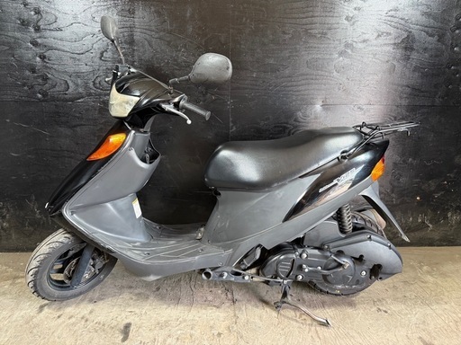 ★支払総額8.2万円★激安バイク続々入荷中！ なんでも買取ます！ スズキ アドレス V125 黒 CF4EA 人気のV125！4ストインジェクション！ 集中キー！ちょっとした足に♪