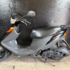 ★支払総額8.2万円★激安バイク続々入荷中！ なんでも買取ます！ スズキ アドレス V125 黒 CF4EA 人気のV125！4ストインジェクション！ 集中キー！ちょっとした足に♪の画像