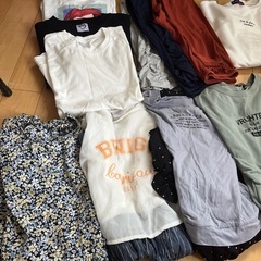女の子半袖　ワンピース　150cmセットの画像