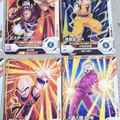 ドラゴンボール ダイバーズ レア 3枚/ノーマル3枚セット 孫悟空/クリリン/サタン/18号/孫悟飯の画像