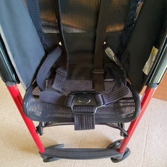 コンビ　ベビーカー　F2 Ab-240 レッド　軽量の画像