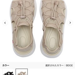 レディース　厚底サンダル　Mサイズの画像