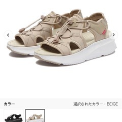 レディース　厚底サンダル　Mサイズの画像