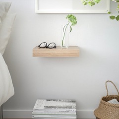 新品　IKEA クナレヴィーク サイドテーブル ウォールシェルフ 3点セットの画像