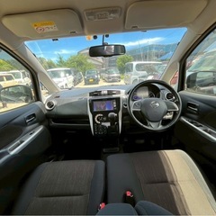 【支払総額16.8万円】h25年式デイズハイウェイスター車検令和9年7月 内外装良好 機関良好 フルセグTV BTオーディオ アラウンドビューモニター ETCの画像