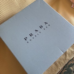 プラダ　ダブルバッグの箱のみの画像