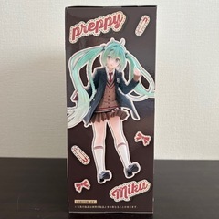 【希少人気最安】 TAITO 初音ミク　Fashionフィギュア Preppyの画像