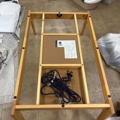 良品 ニトリ NITORI  リビングこたつ 長方形 コタツ アーチS 105 LBR 家具 最終値下げ‼️の画像