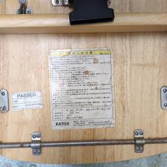 KATOJI天然木ベビーチェアー木製ハイチェアー子供椅子イス食卓いす折り畳み式カトージこども子どもテーブル付き男女兼用赤ちゃんの画像