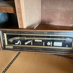 火縄銃のオブジェ