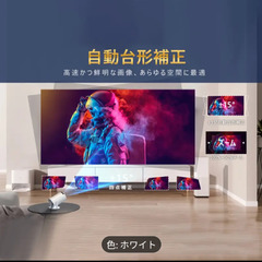 【新品未使用】プロジェクターの画像