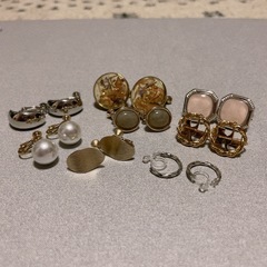 【無料お譲り】指輪 ネックレス イヤリング ヘアーカフ バンスクリップ 等の画像