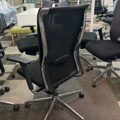 中古　コクヨ　高級チェア　フォスター　事務椅子　オフィスチェアー　ハイバックメッシュ　高機能チェア　アルミ脚　愛知県 一宮市 名古屋 稲沢 江南 岩倉 岐阜 羽島 各務ヶ原 三重 愛知 グッドプライス一宮の画像