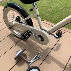 子供自転車16インチ　あさひクリームの画像