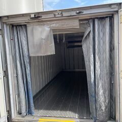 福岡発　4t冷蔵冷凍コンテナ　鍵有り　横扉無し　米倉庫　バイク倉庫　その他多数コンテナ有、値下げ交渉有、株式会社南商会の画像