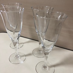ワイン・シャンパングラス　4個セットの画像