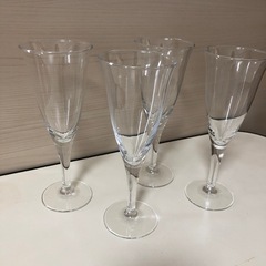 ワイン・シャンパングラス　4個セットの画像