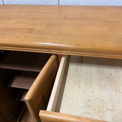 木製 4段 靴箱 下駄箱 シューズボックス 幅75cm×奥行40cm×高さ90cmの画像