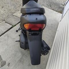 AF35 ライブディオSR  マットブラック　フロントディスクブレーキ サイドスタンド付きの画像