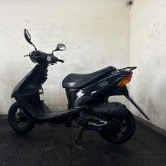 SUZUKI スズキ レッツ2 CA1PA 馬力の2サイクル原付バイク 通勤通学配達に 福岡市内発 全国どこでも陸送可能の画像