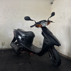 SUZUKI スズキ レッツ2 CA1PA 馬力の2サイクル原付バイク 通勤通学配達に 福岡市内発 全国どこでも陸送可能の画像