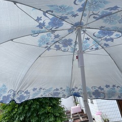 新品　ハイビスカス🌺パラソル⛱️200センチ　お取引中
の画像