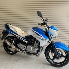 SUZUKI GSR250 実動（青×白）の画像