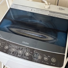 【お受け渡し確定】Haier 洗濯機 4.5kg　の画像