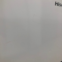 【6ヶ月動作保証付き】Hisenseの2ドア冷蔵庫のご紹介ですの画像