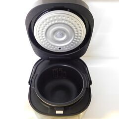 【JM672】 美品♪2024年製♪ SHARP シャープ 炊飯器 KS-MC5-B ブラック 3合炊き しゃもじ、軽量カップ付きの画像