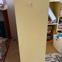 大きめ　黄色　カラーボックス2点
の画像