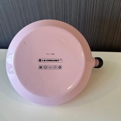 ※取引不可　ルクルーゼ、やかん、お譲りします。ピンク、美品ですの画像