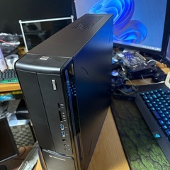 スリムデスクトップパソコン　Windows11 24H2 CPU i7-3770 メモリ16GB SSD 120GB+HDD 500GB GT710 Office2021の画像