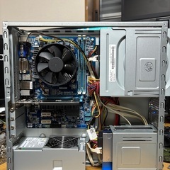 スリムデスクトップパソコン　Windows11 24H2 CPU i7-3770 メモリ16GB SSD 120GB+HDD 500GB GT710 Office2021の画像