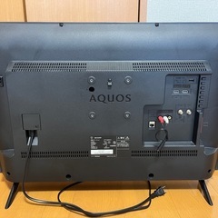【超高年式】配達可　使用頻度極小の超美品　SHARP AQUOS液晶テレビ32型早い者勝ちの画像