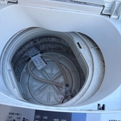 日立　洗濯機　5kg 2018年式　配達可能の画像