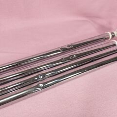 【美品】ヤマゼン　突っ張りパーテーション（白）４５ｃｍ幅　おまけフックハンガー付の画像