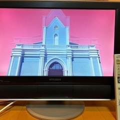 【液晶テレビ】MITSUBISHI REAL 07年製　20インチ    の画像