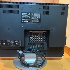 【液晶テレビ】MITSUBISHI REAL 07年製　20インチ    の画像